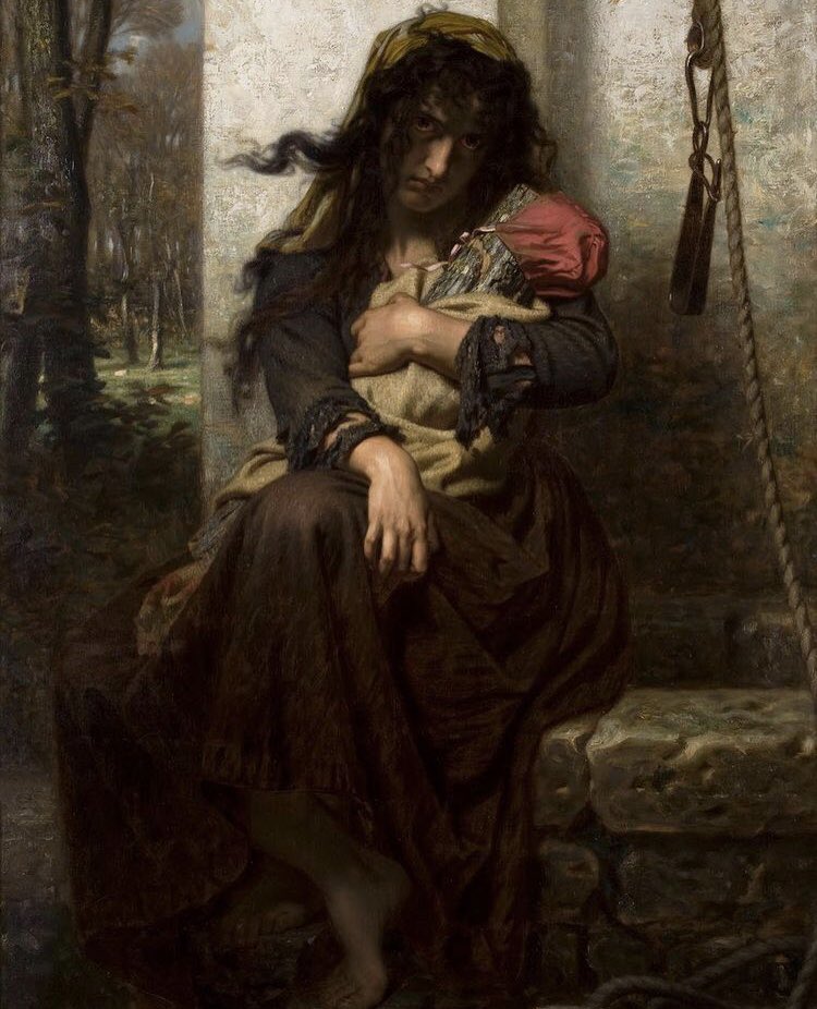KarachiAhab2's tweet photo. “The Lunatic of Etretat” - Hugues Merle, 1871 #fantasticart #huguesmerle 🖼 https://t.co/vVtns7akBv