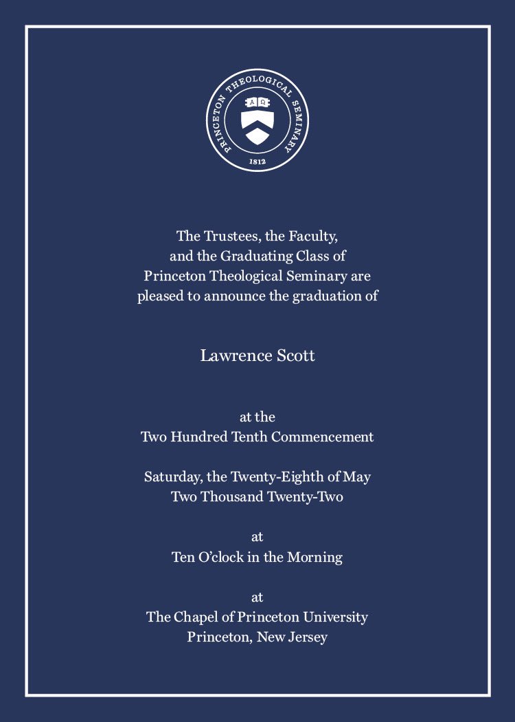 LawrenceScottTw's tweet photo. Grateful. 👨🏾‍🎓 https://t.co/uBC6TFp9Tz