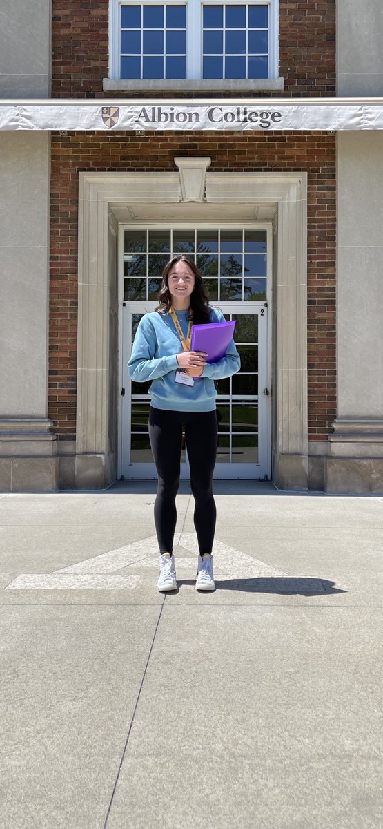 Had a great visit yesterday <a href="/albioncollege/">Albion College</a>. Thank you <a href="/KSlamer/">Kristin Slamer-de St. Aubin</a> for showing me and my family around the facility. <a href="/AlbionVball/">Albion Volleyball</a>