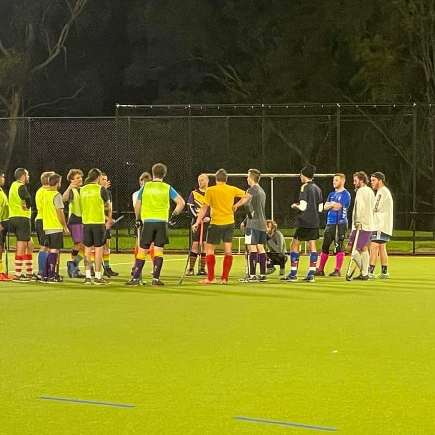 Massive night of training tonight! Well done to all who've made it down. WE TRAIN EVERY WEDNESDAY AT MONASH 🏑🟣🟡 so come on down
.
.
#fieldhockey #monash #monashuniversity
#melbournesport #wesleycollegemelbourne
#hockeyvictoria