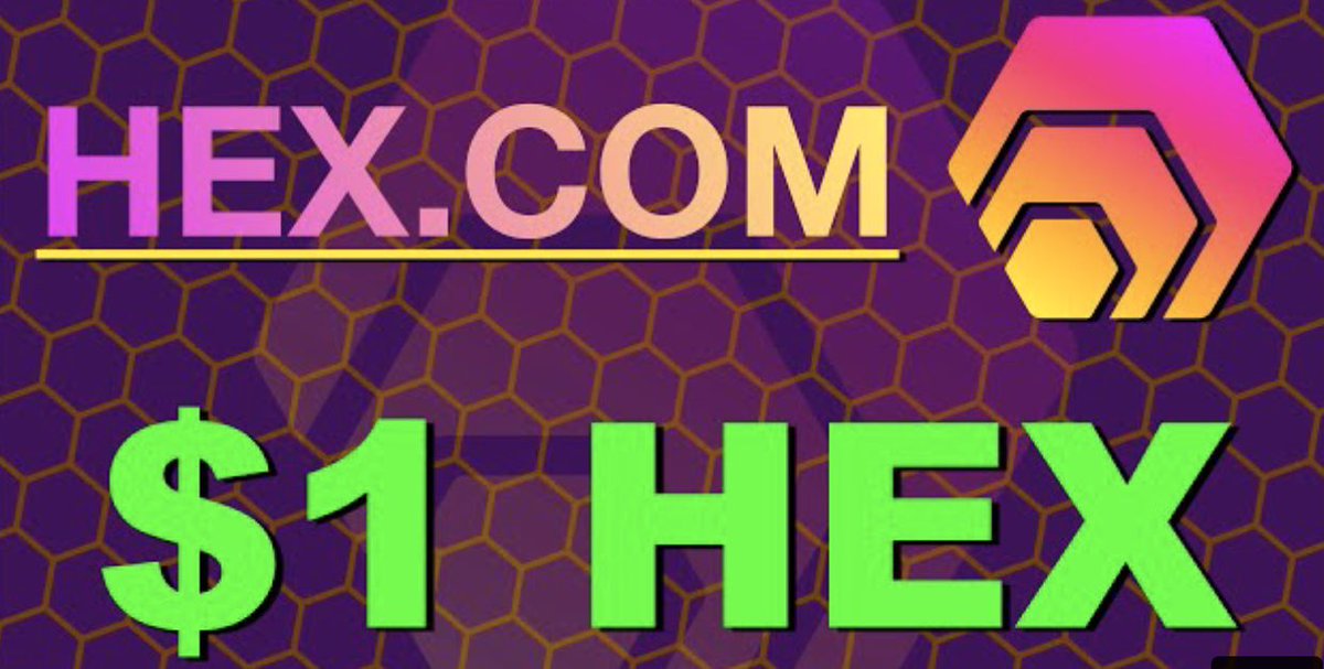 Would you be surprised is #HEX hit $1 by the end of this year?