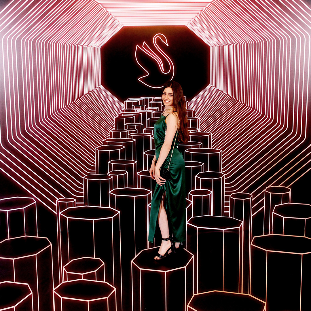 Esfering's tweet photo. Resultados fotográficos en el photocall tridimensional de Swarovski 💍 https://t.co/dnZ88QGk2r