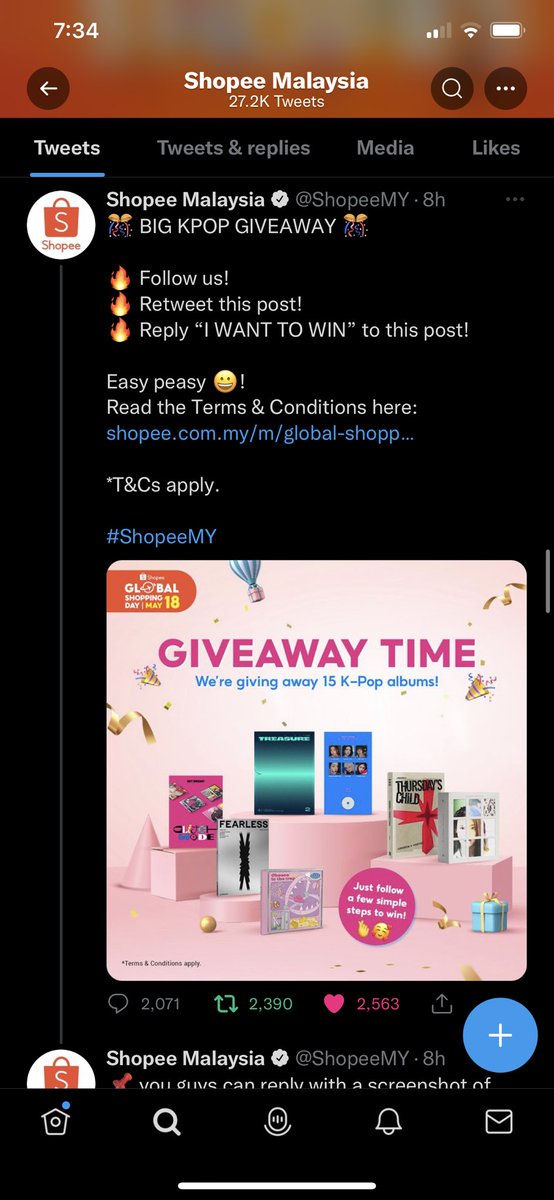 scizobyh's tweet photo. @ShopeeMY I WANT TO WIN🫶🏻 https://t.co/ue2fN9GrMz