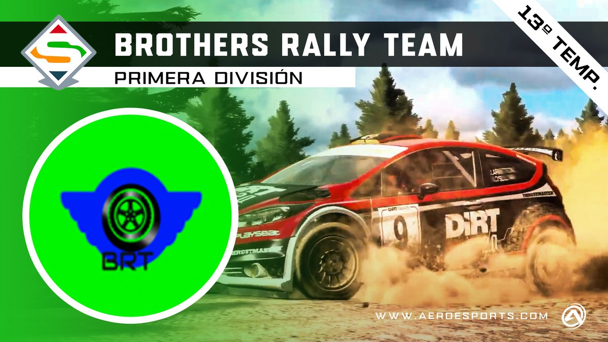 Hoy presentamos otro equipo de la #superligadirtrally2 de <a href="/AERO_esp/">AERO</a> participando en esta ocasión en Primera división. Son el equipo BRT, Brothers Rally Team con Rayulin, <a href="/fustynho/">FuStY</a> y Joseycristy. #Simracing #Xbox #steam #PlayStation #videogames #rally @EASPORTSRally