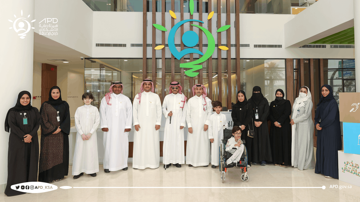 APD_ksa's tweet photo. استضافت #هيئة_رعاية_الأشخاص_ذوي_الإعاقة اللجنة الاستشارية للطفولة التابعة لمجلس شؤون الأسرة لمناقشة وإبداء الرأي حيال قضايا الطفولة الاستراتيجية والحلول الممكنة التي تمس الأطفال ذوي الإعاقة https://t.co/0LWqHNXrXj