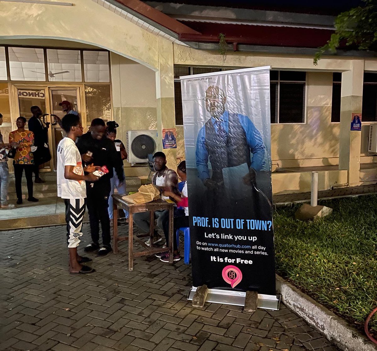 quatorhub's tweet photo. We are in town #ghana https://t.co/fLY9SShQPJ