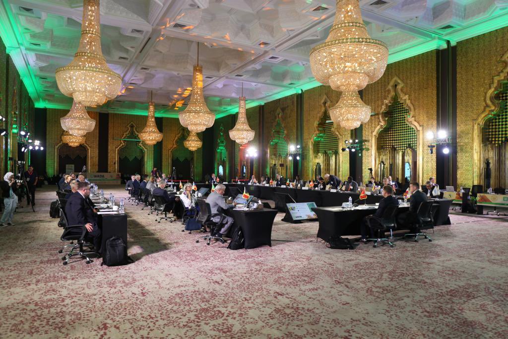WitoldBanka's tweet photo. There were a lot of good discussions and decisions today during WADA’s ExCo meeting in #Cairo, Egypt; including, related to governance reforms, budget, education and athlete matters. More details to follow after tomorrow’s Board meeting. #staytuned @wada_ama https://t.co/2H8I6EY4uq