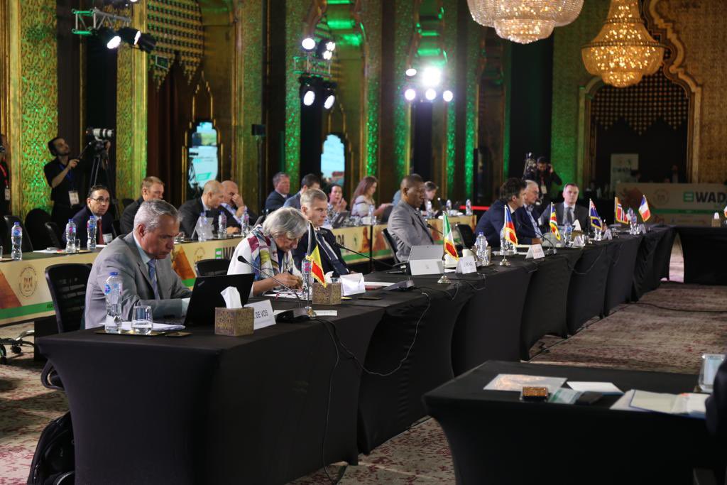 WitoldBanka's tweet photo. There were a lot of good discussions and decisions today during WADA’s ExCo meeting in #Cairo, Egypt; including, related to governance reforms, budget, education and athlete matters. More details to follow after tomorrow’s Board meeting. #staytuned @wada_ama https://t.co/2H8I6EY4uq