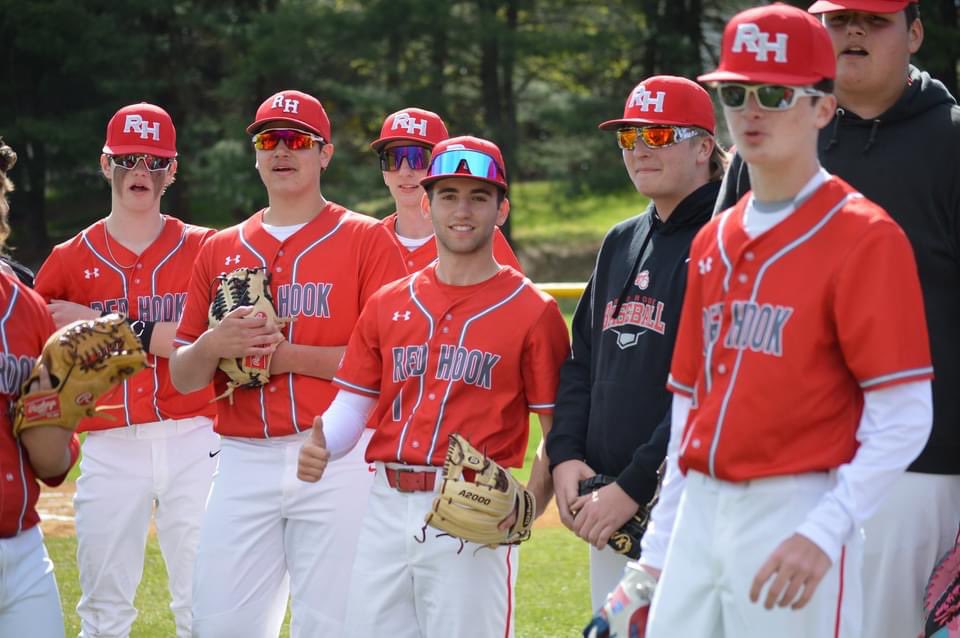 HookBaseball's tweet photo. It’s senior game day at bard today at 4pm! Congratulations to Brady, Evan W, Jacob, Kaleb, Brendan. 😔⚾️ https://t.co/KxXntJKQMK