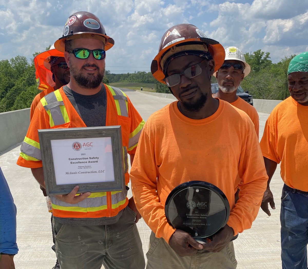 Congratulations McInnis employees, you have received another Safety Award from AGC. We have a culture of safety when everyone owns it! #buildsafetogether