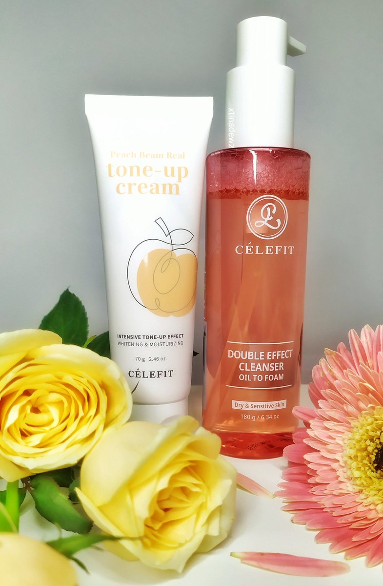 xtinadewz's tweet photo. ✨ Aku dan Celefit~
- First Impression About Celefit - ✨

- A THREAD -

#TimOnniCetar #celefit #CelefitXMadedu
#honestreview #skincarekorea
#firstimpressioncelefit
#kbeauty #oilcleanser #facialfoam #toneupcream #koderahasianya트위터팀1번 
@hanyooraonni @celefit_id https://t.co/FFEdTBsZec