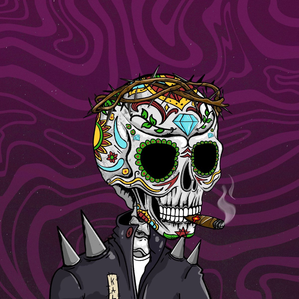 Thanks 7k in 4 Days. 💀
You are still EARLY. 

- 3 WL SPOTS React and Notifications On 🔔

Join the Movement. 

#NFTCommumity #solana #SolanaNFT #SolanaGiveaways #NFT