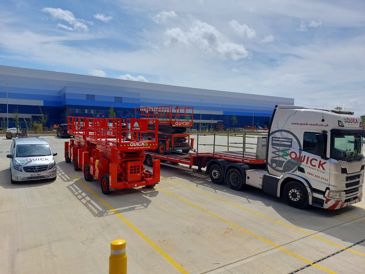 Check out our new arrivals!  
#LGMG SR1623s (50 ft scissor lifts) 

As ever a huge thank you to <a href="/access_sales/">Access Platform Sales</a> for only ever supplying us with the very best! 

I think these platforms will be straight out on hire this week!
