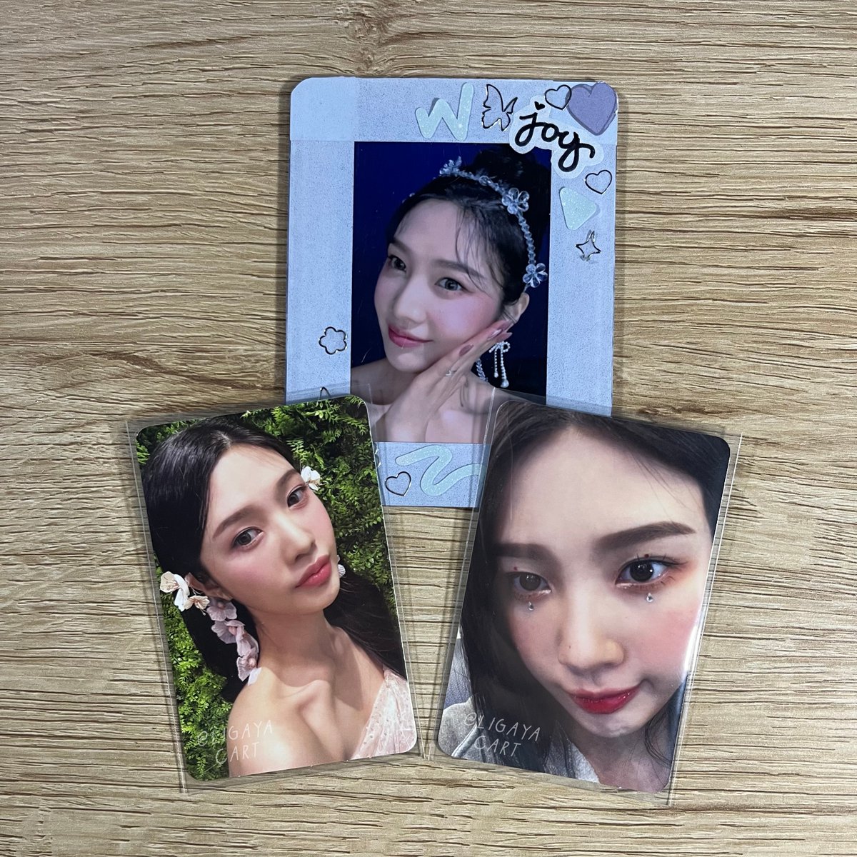 ligayacart's tweet photo. joy feel my rhythm photocard set 💚💚💚

tysm for these pretty joy photocards &amp; the smooth transaction @aeramisu #fromkrish ♡ https://t.co/Mcgboxl30u