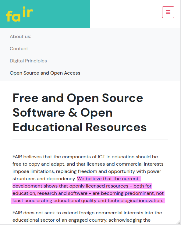 FAIR Danmark tweet media