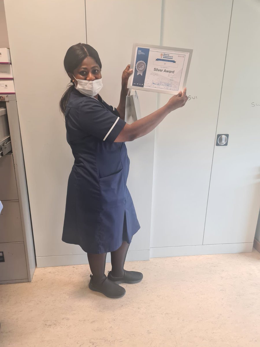 Gillan Belfon Johnso (@belfonjohnso) on Twitter photo I so proud of the achievements of Surgical 1 Ward @NorthMidNHS, Silver Ward Accreditation award 🥈, all due to excellent team work & outstanding leadership of Ward manager Serwaa ; Matron Ruth & <a href="/JoanTebit/">Joan Tebit</a>. 🥈🥈 well deserved S1 👏🏾 <a href="/SarahHa88622902/">Sarah Hayes</a> <a href="/lalasanchez504/">Zoila Sanchez</a>; I so proud of the achievements of Surgical 1 Ward @NorthMidNHS, Silver Ward Accreditation award 🥈, all due to excellent team work & outstanding leadership of Ward manager Serwaa ; Matron Ruth & <a href="/JoanTebit/">Joan Tebit</a>. 🥈🥈 well deserved S1 👏🏾 <a href="/SarahHa88622902/">Sarah Hayes</a> <a href="/lalasanchez504/">Zoila Sanchez</a>;