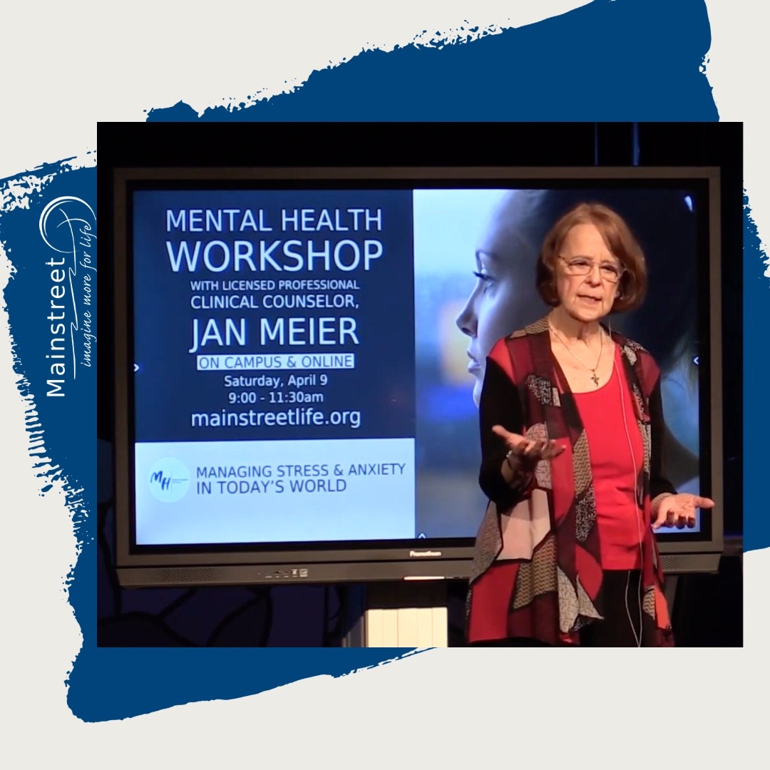 Mainstreetlife's tweet photo. May is Mental Health Awareness Month. 

Check out our Mental Health Workshop for Managing Stress and Anxiety in Today’s World. 

Watch the video and get the printable resource at https://t.co/SQRv9g5yrP https://t.co/uDHkSqHBtY