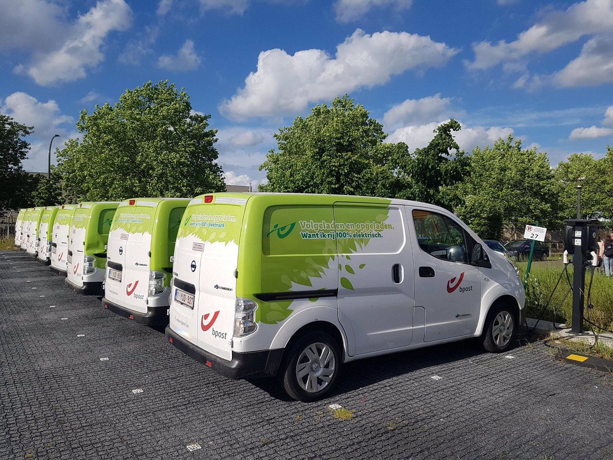 Interessante Einblicke in stadtverträgliche, emissionsarme Logistik während der ULaaDs Study Visits in Mechelen #EcoKoeriers, #BPost, #ULaaDs