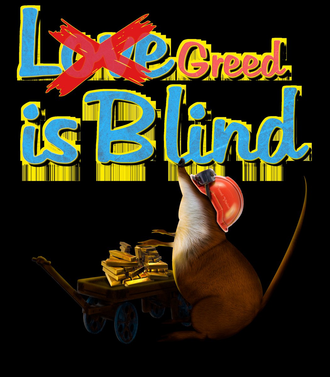 Fantasonium's tweet photo. Is it blind or not? More designs here👇
https://t.co/IFc7eze5Qz

#greed #love #gold #Mining #tshirtdesign #tshirt https://t.co/ye3ugz50rF