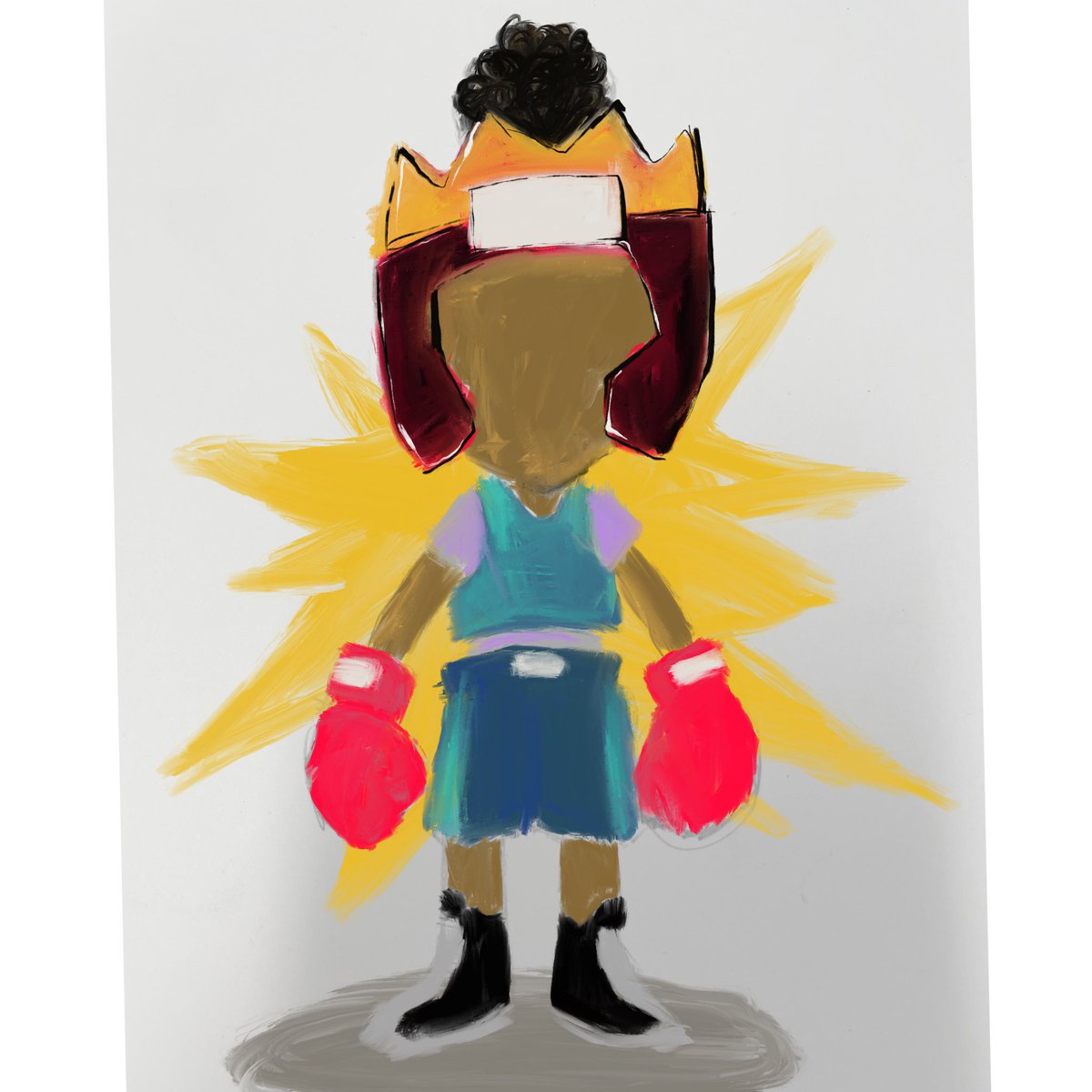 CRESPOarts's tweet photo. @KnownOrigin_io Got this little Queen in the works!
#Chessboxin’ https://t.co/BQTveMN2Xa