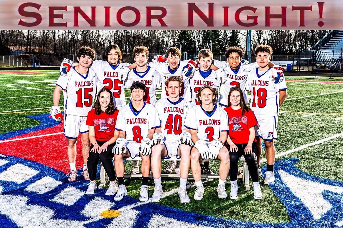 ahsboyslax's tweet photo. It’s senior night! Come support this awesome group @ The Nest! https://t.co/92q3DdkJps