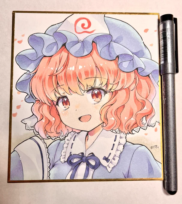 幽々子様🌸
#コピック 