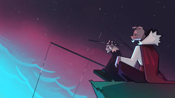 Fishing in the sky?

#technobladefanart #philzafanart 