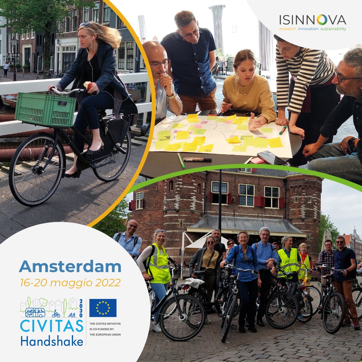 ISINNOVA's tweet photo. 🚲#Ciclabilità urbana: percorso ad ostacoli per #Torino e #Roma! Sarà #Amsterdam a dare risposte per gestire carenze strutturali nella #mobilità e promuovere dialoghi #bici-centrici fra politici, tecnici, media, cittadini e associazioni di settore?
Continua @Handshake_EU Week 😎 https://t.co/CxUVWJ1YL4