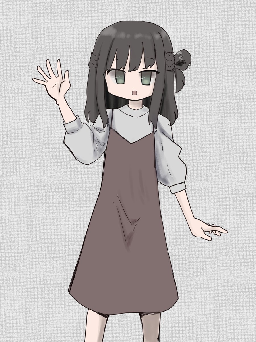 キャミソールワンピースを描きたかっただけの絵 