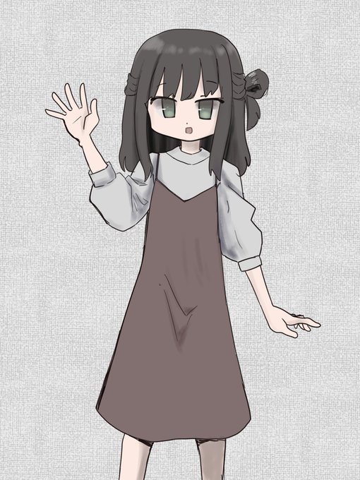 キャミソールワンピースを描きたかっただけの絵 