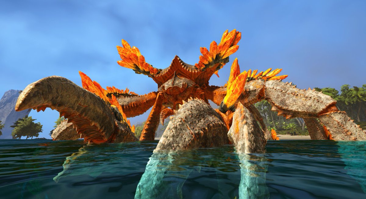 SurvivalGN's tweet photo. That crab is gigantic🦀
The new Atlas update is out now! It adds seven new mini-bosses, a new region, and items.
Which of these bosses do you like the most?
Rate the game: https://t.co/lBoYIapy4m
#atlasgame #survivalgamenews #gamenews #pirategame https://t.co/34q4WCEUim