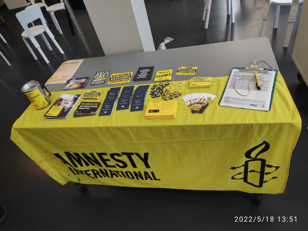 In wenigen Minuten startet unsere #livinglibrary in der Stadtbibliothek Leipzig
Kommt gerne vorbei wir sind bis 18 Uhr vor Ort