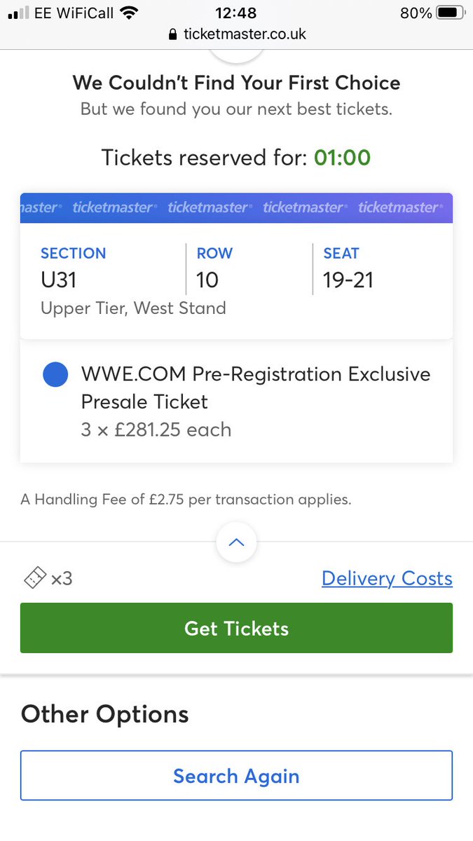 Michael31415684's tweet photo. Clash at the castle £280 for upper tier seats 🤦🏼‍♂️🤦🏼‍♂️ absolutely scandalous pricing. #wwe #clashatthecastle https://t.co/gBQtUUX0Yk