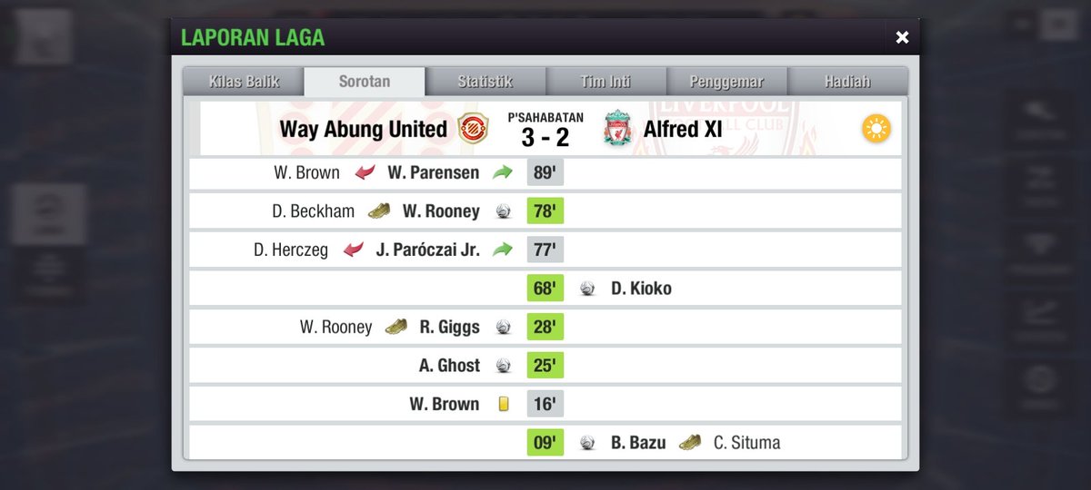 Leg 2 semifinal FITEA CWC <a href="/FITEA_Official/">Fédération Internationale de TopEleven Association</a> sesion 6. 
Final... Here we go...
#GGWAU