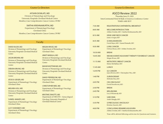 jamecancerdoc's tweet photo. https://t.co/6C1wsFWVdt Please join us for @ASCO #ASCO22 update by @CleClinicMD @UHhospitals @caseccc @smitha42 @ClevelandClinic https://t.co/X8BjrmDVGA