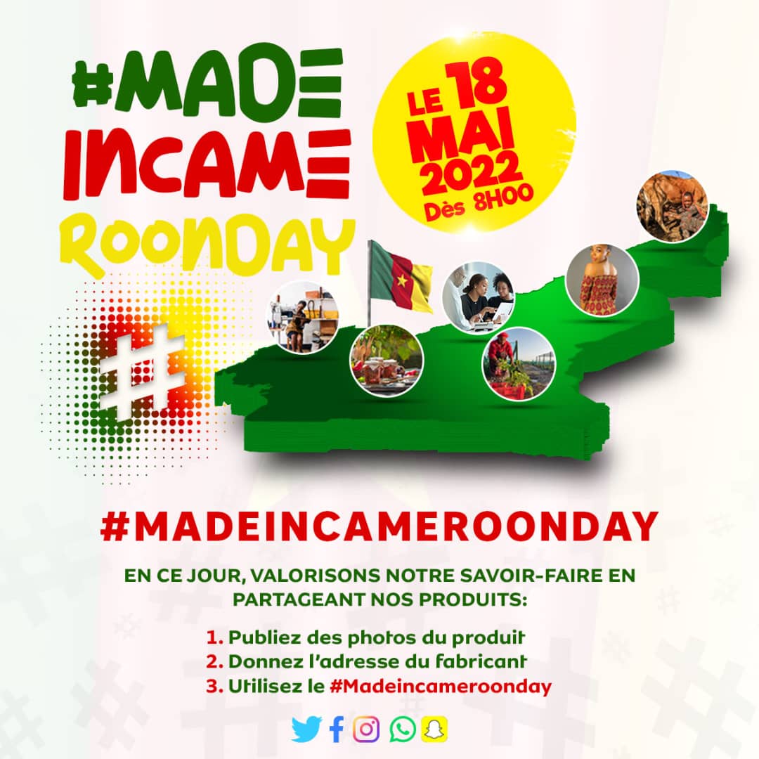 mareche4's tweet photo. C'est aujourd'hui
#madeincameroonday https://t.co/C386OCNGdJ
