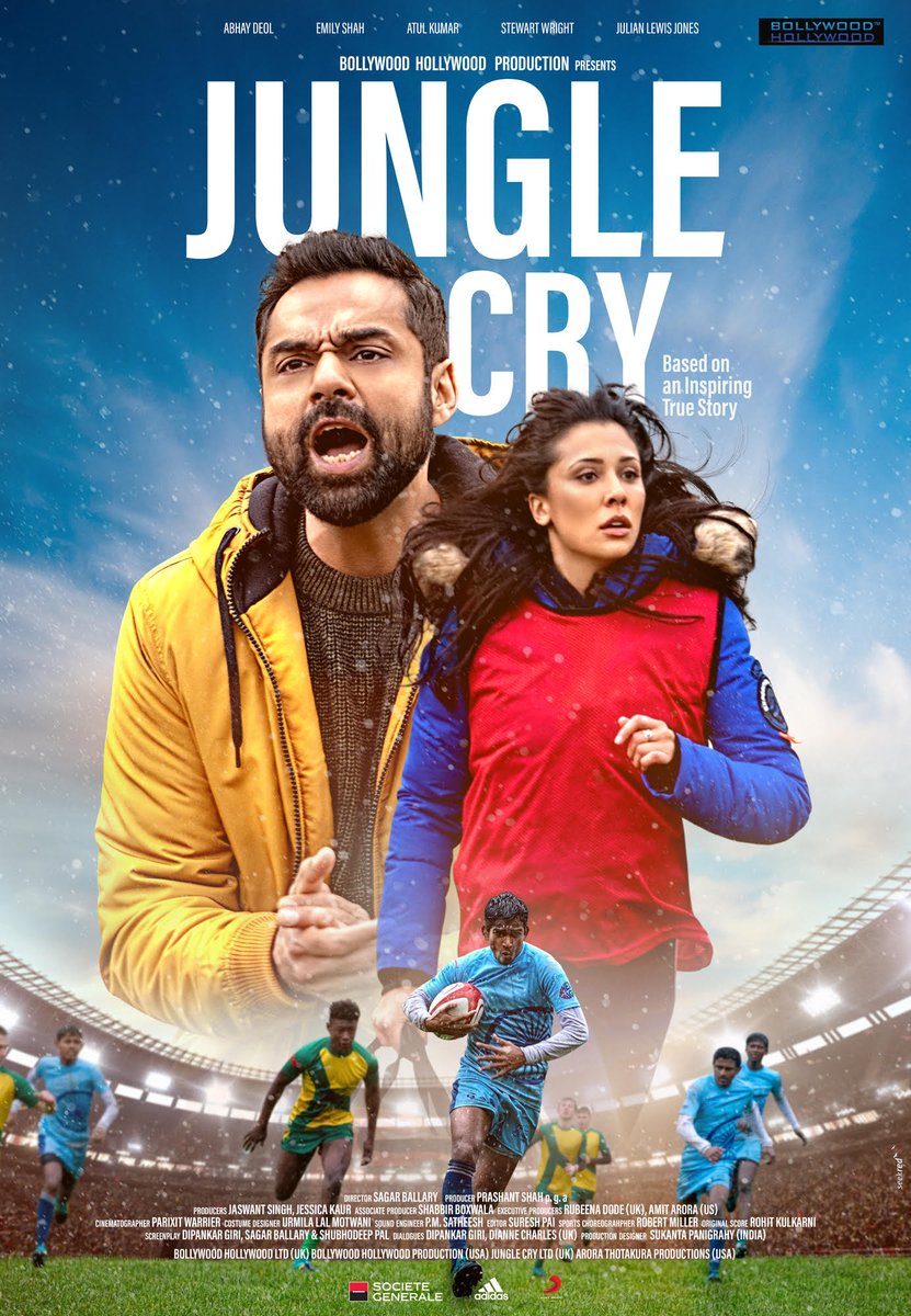 artofgiving_net's tweet photo. Another commendable act of #ArtofGiving by Dr. @achyuta_samanta to showcase the tribal talents of @kissfoundation in #Rugby under-14 world championship. Don’t miss to watch Jungle Cry, an unusual story releasing on 3rd June on @LionsgateplayIN. 
@AbhayDeol
#KISSandJungleCry https://t.co/XS53GiHnA5