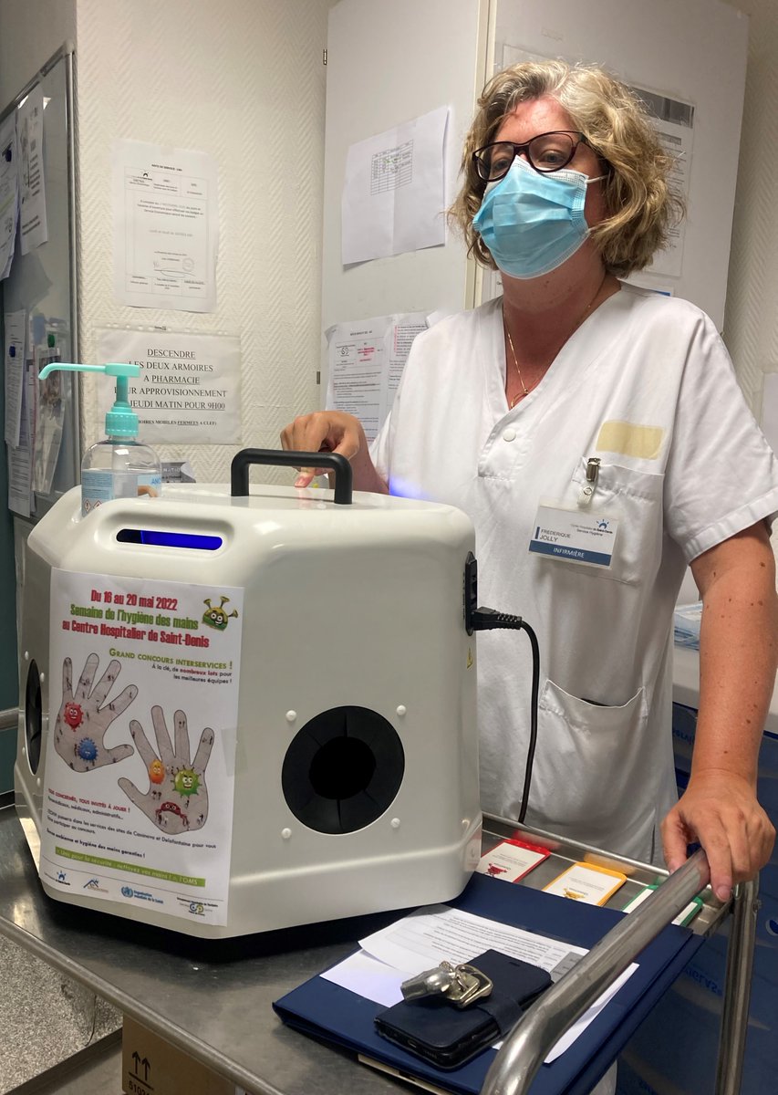 GhtPlaine's tweet photo. 📢 Opération de sensibilisation au CH de Saint-Denis ❗️ A l’occasion de la journée mondiale de l’hygiène des mains, célébrée le 5 mai dernier, l’équipe opérationnelle d’hygiène hospitalière a mené durant 5 jours une vaste campagne de sensibilisation dans les unités de soins. https://t.co/9uCZ3h9UGU