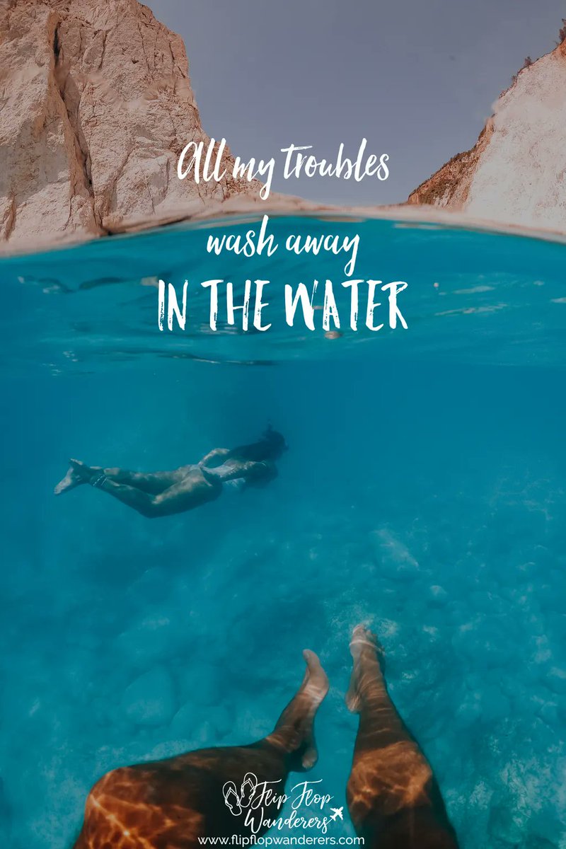 Flipflopwander's tweet photo. The water is healing and we love swimming in it!

#travelquote #quote #travel #waterquote #ocean https://t.co/oF1CqpNPu8