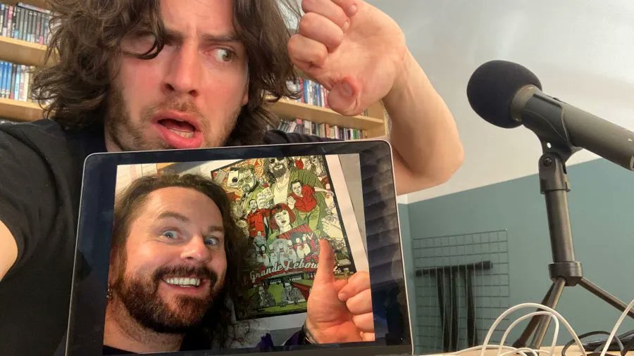 uitweb's tweet photo. Ruud is tegen The Big Lebowski (maar niet echt, hoor).
Hij heeft er in elk geval een tof Engels gesprek over met @Billykirkwood, de Schotse comedian, in deze @Duimpjeworstels.
#ugenda #uitweb #uitagenda #nijmegen #cultuur #cultuurinnijmegen #podcast #film
https://t.co/JMharC1WD8 https://t.co/jsQ8JO4B2h