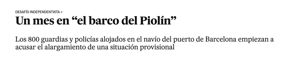 PSOE's tweet photo. Defender a las Fuerzas y Cuerpos de Seguridad del Estado es defender su dignidad.
"Piolines" eran los barcos que el Gobierno de Rajoy usó en 2017 para trasladar y alojar en pésimas condiciones a Policías y Guardias Civiles. 👇🏽 https://t.co/3g1hbnuL6m
