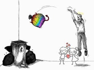 sruibm_'s tweet image. Go to hell 🏳️‍🌈⃠ #WeareallIdrissa