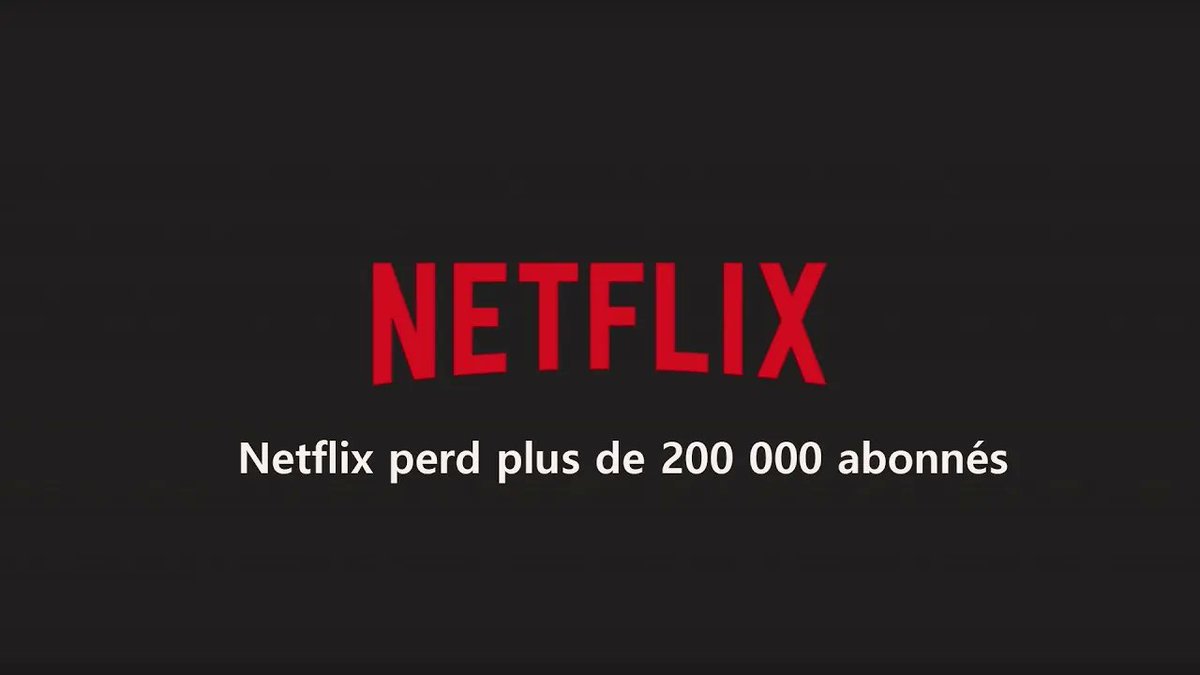 afkgeek_fr's tweet photo. Netflix en difficultés mais reste toujours leader de la SVOD ! Vidéo disponible sur la chaine YouTube AFKGeek !
https://t.co/hbfmUhkgFq 
#Netflix #YouTube #afkgeek https://t.co/Jwycl7gpPU