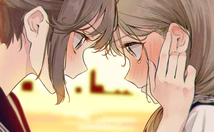 どうしたのさ
#創作百合 