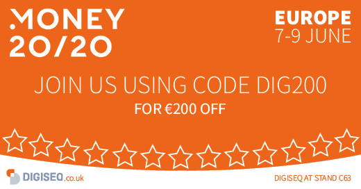 digiseqUK's tweet photo. Join us at Money 2020 Amsterdam. Experience our game-changing tech. We can't wait to see you there!
Use our discount DIG200 for โฌ200 discount off your event pass.
@money2020 #DIGISEQATMONEY2020 #ObjectsAsAService #FreedomToChoose #AccessControl #Payments #Fintech https://t.co/futKU62aS7
