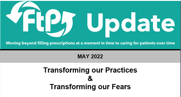 CPFgrants's tweet photo. Be sure to check out the May 2022 issue of the @flipthepharmacy Newsletter featuring Randy McDonough, PharmD - Transforming our Practices &amp; Transforming our Fears 
Read More: https://t.co/na9tFmYNST https://t.co/yklo7RWUvT
