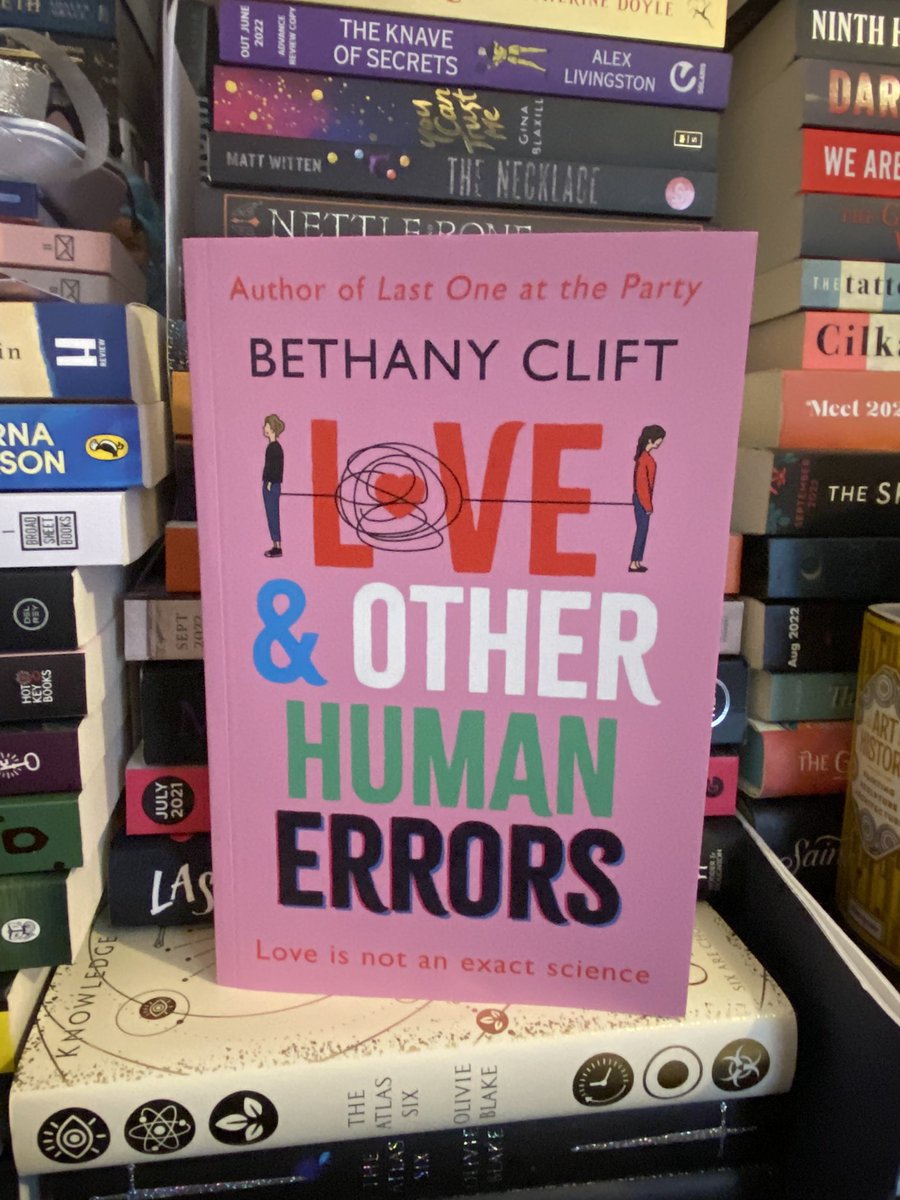 Aaaaarrrrggggghhhhh it’s here 😍😍 thanks to @Stevie_Coops & @Beth_Clift for this delicious delivery yesterday ❤️ I LOVED The Last One At The Party so I cannot wait to read Beth’s next book 👏🏽👏🏽👏🏽👏🏽 I know it’s guna be brilliant 🤩 #LoveAndOtherHumanErrors #LAOHE