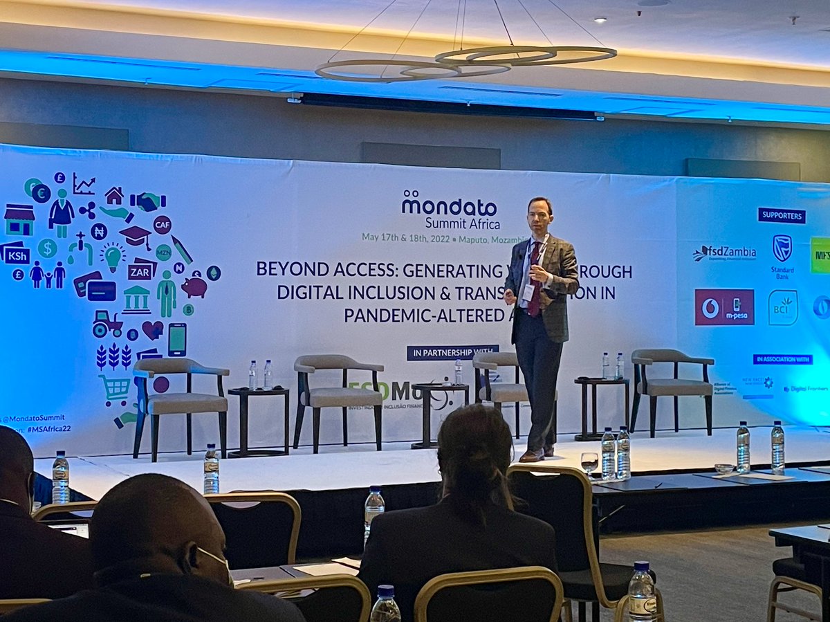 After lunch at #MSAfrica22, Mondato CEO Judah Levine presents on the use of #GIS #data #analytics and #machinelearning for optimizing #distribution across #telecom and #fintech to enable the #digitaleconomy