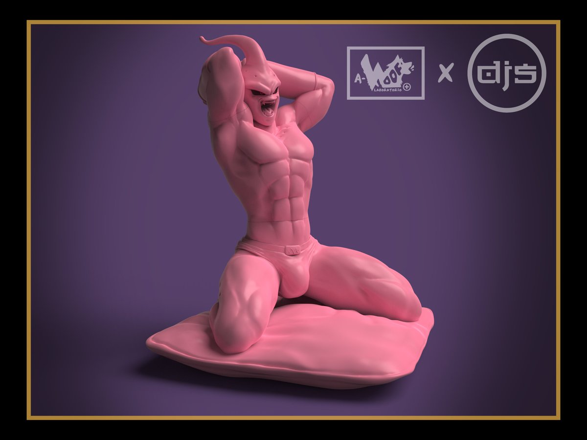 SantDarien's tweet photo. AWoof Laboratories x DJS Studios proudly announces Sexy Buu, the first character in the Sexy Line, is now on Pre-Order.

Limited run of 25 pieces w/COA. Will never re-run. First 5 get a discount on the total price. 

Send me a DM for pricing / details. 
@kidpunk16 https://t.co/g2hzIhlAPO