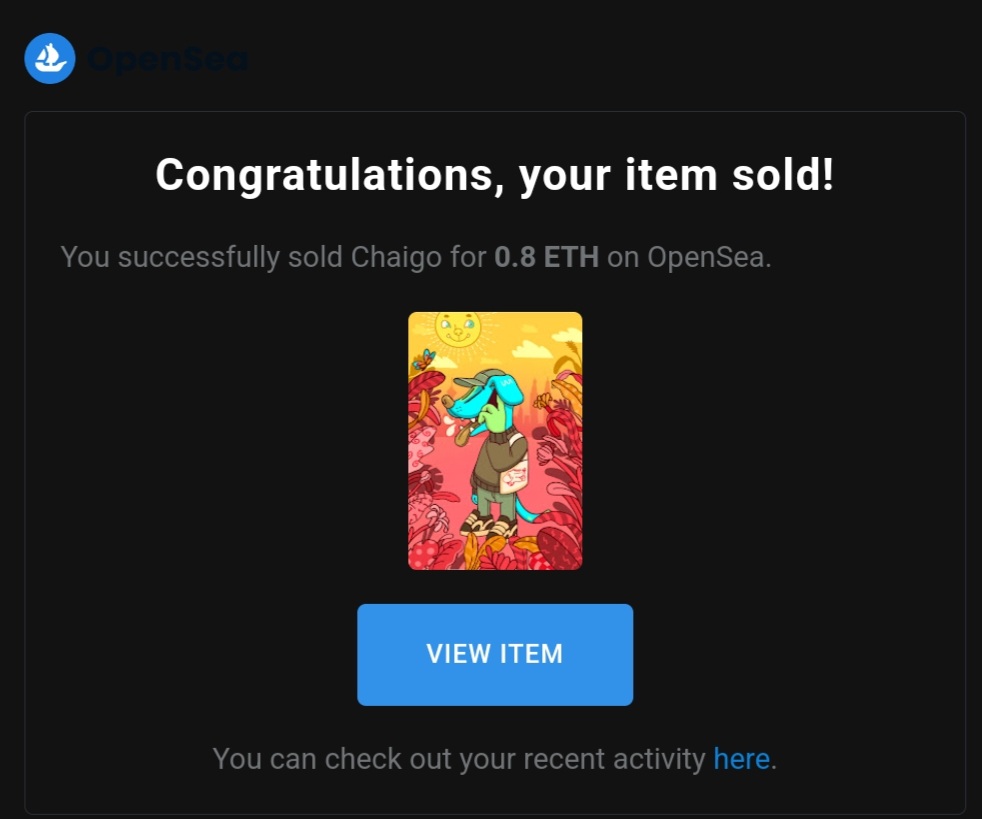 Chaigo NFT sold 1/1 for project 
Made in Sabah series 

opensea.io/collection/mad…

Check out the other 2